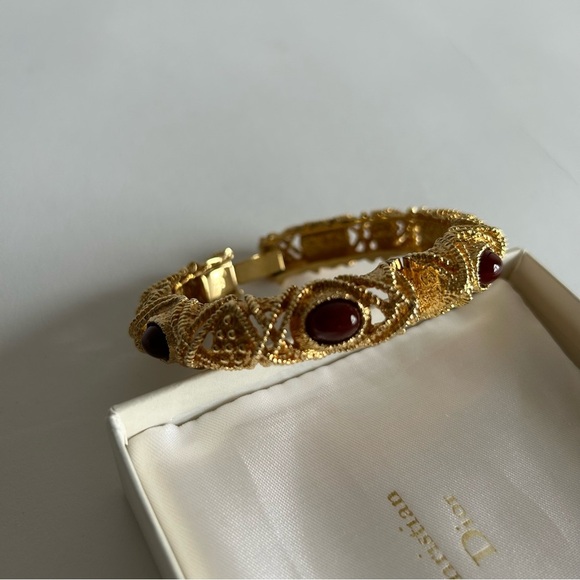 Vintage Christian Dior Henkel Grosse 60's Bangle Bracelet - Picture 6 of 10